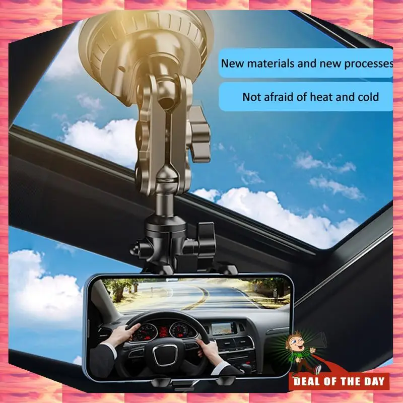 

24-Hour Delivery Car Mobile Phone Bracket Selfie Fixed Universal Outdoor Travel Self-Driving Sucker Bracket For Car Window Winds