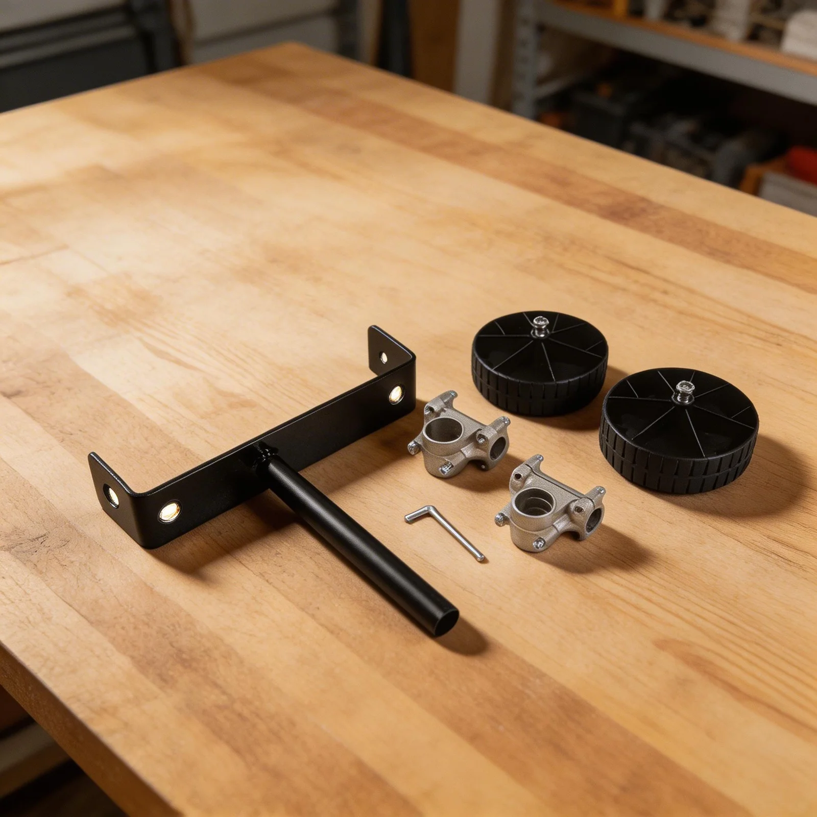 String Trimmer Wheel Kit for 26mm and 28mm Shaft Models to Enhance Control and Consistency When Trimming Lawn Edges and Borders