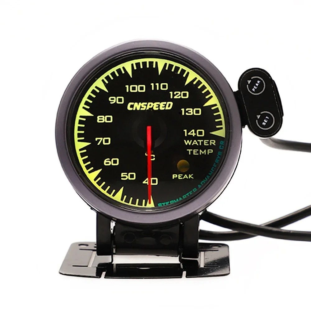 CNSPEED Universal 7 Colors Car Vacuum Pressure Gauge Meter 0-30 PSI For 12V Honda mk2 Golf 2 Car Gauge  With POD