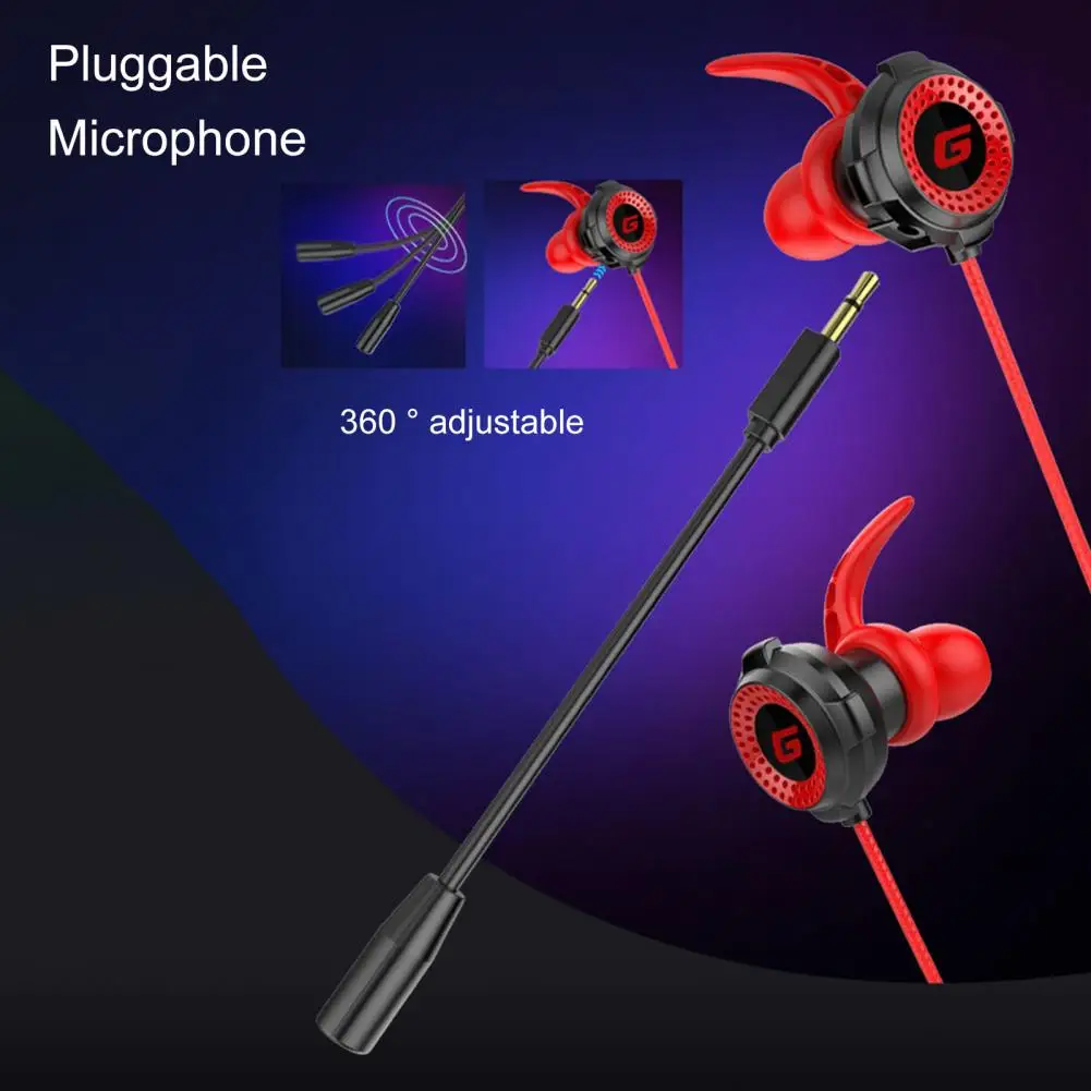 High Fidelity Widely Compatible 3.5mm Portable Stereo In-ear Earphone for Outdoor Exercise