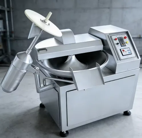 Vegetable Meat Bowl Cutter Garlic Pepper Mixer Grinder Mincer Chopper Dumpling Stuffing Filling Chopping Machine 80L 125L