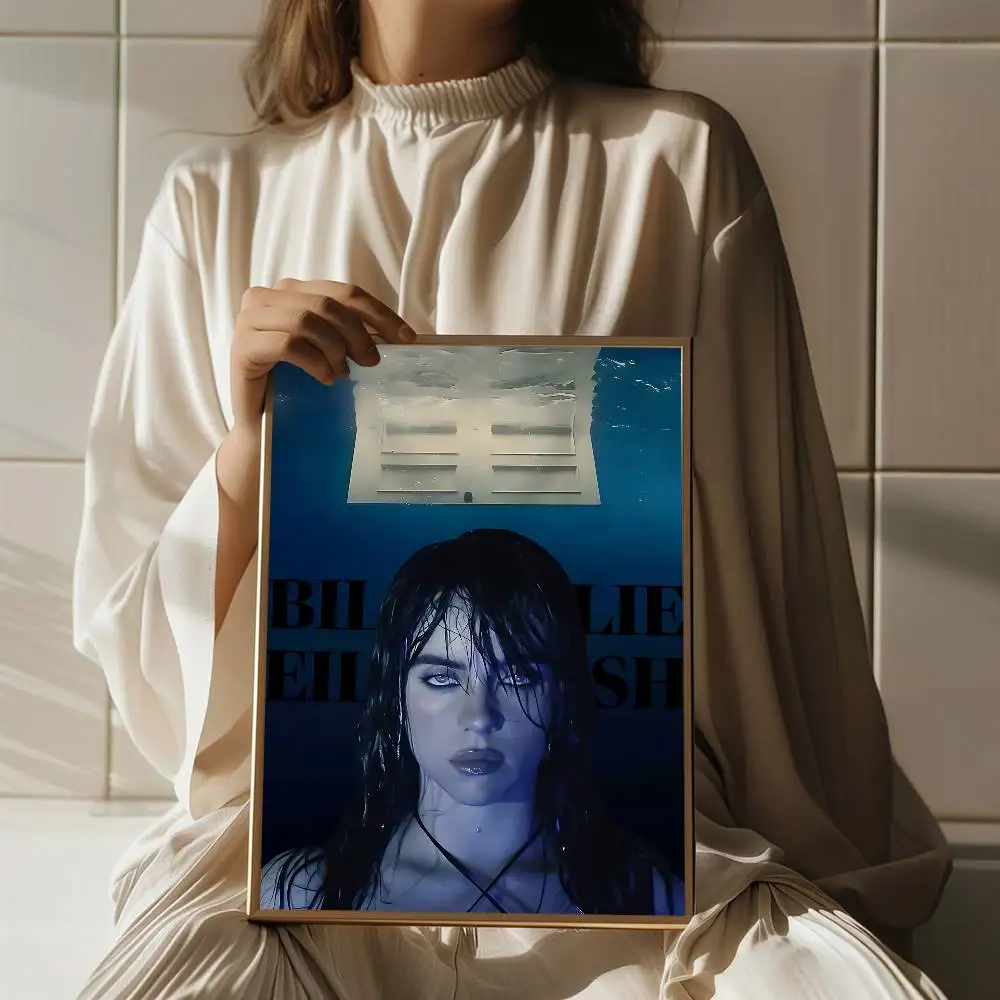 ضربني الصلب والناعم B- BillieS أنيمي الملصقات لزجة الديكور اللوحة جدار الفن ورق الكرافت الأبيض جدار ديكور