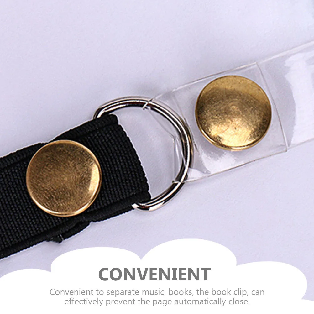 

Piano Sheet Holding Band Transparent Pressure Band For Music Score Fixed Belt Portable Book Page Fixing Clip Piano Accessories