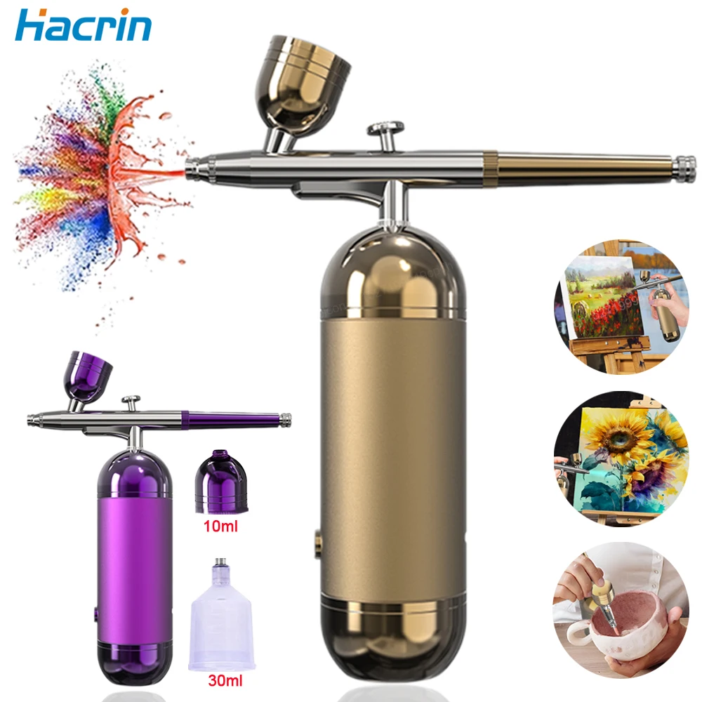 Airbrush With Compressor Airbrush Paint Mini Spray Gun for Painting Model Electric Gun Airbrush Compressor Paint Spray Gun