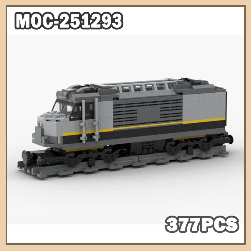 

MOC-251293 Mini Train Series MOC Maze Runner Train Collectible Model Brick Toy Gifts 377PCS Building Blocks