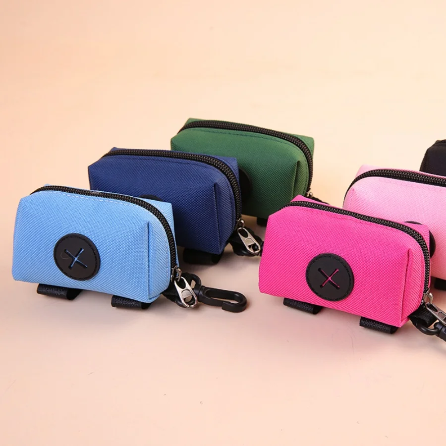 Velcro canvas pet toilet bag storage bag