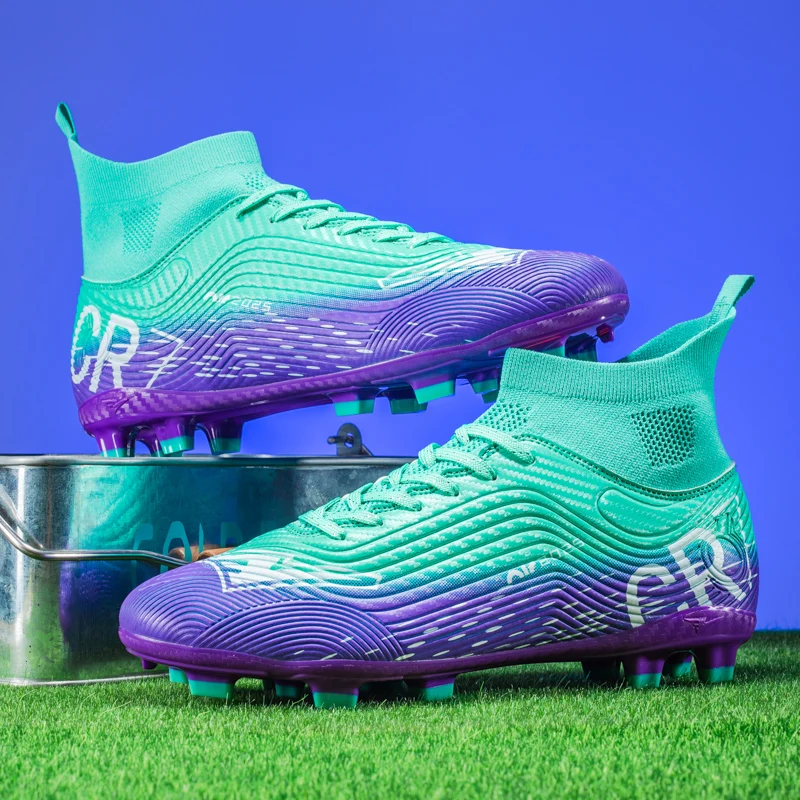 2025 جديد أحذية كرة القدم للرجال أحذية كرة القدم عالية الجودة المراهقين تنفس مباراة المرابط حذاء رياضي أحذية تدريب في الهواء الطلق #4