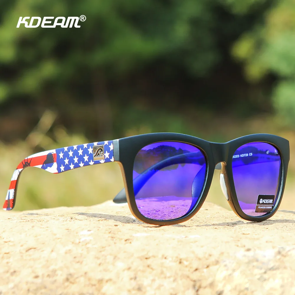 2022 Polarized Square Sunglasses For Men Outdoor Sports Fishing Glasses 3D Metal Logo Driving Sun glasses