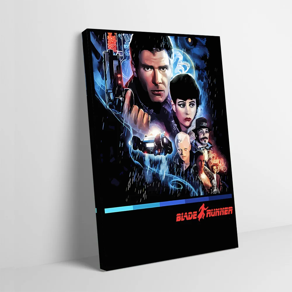 Blade Runner Movie Poster Customizable Printed Canvas Painting Wall Art Gift for Living Room Decorations Wand Deko Home Decor
