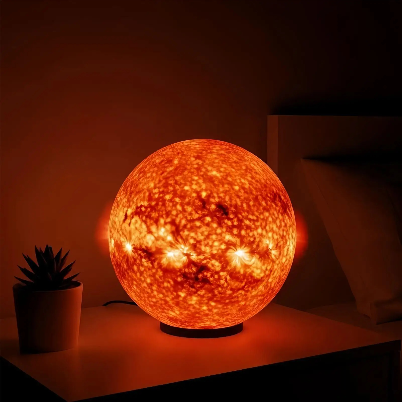 

Solar System Light Astronomy Decor Desk Lighting Decoration for Themed Parties Nursery Science Classroom Home Theater Sensory