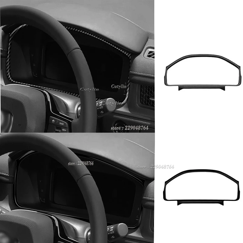 RHD For Honda Stepwgn RP8 2022 2023 ABS Black Instrument speedometer panel Trim Cover Car Interior Accessories Decorative