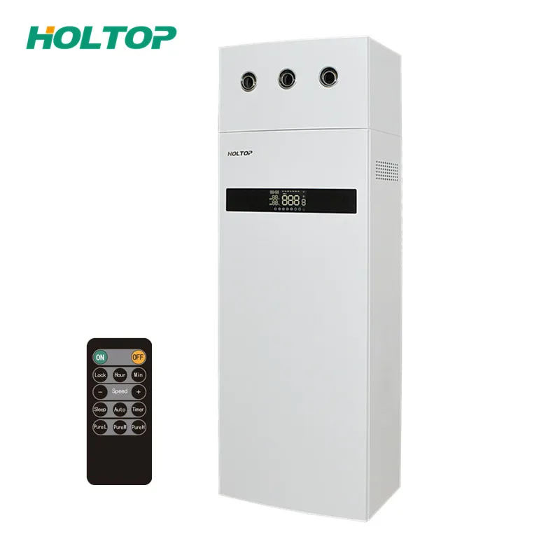 

HOLTOP Foor type 300 cmh ductless HRV ERV fresh air heat energy recovery ventilation system