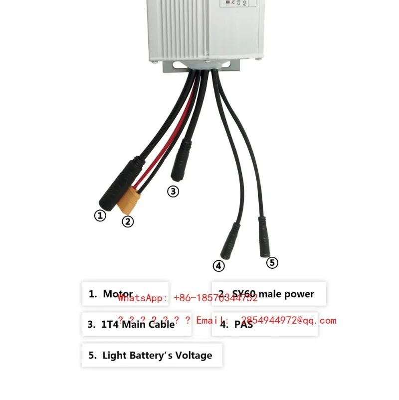 Picture 7: YF-25A Electric Vehicle Controller, Waterproof, Sine Wave Controller