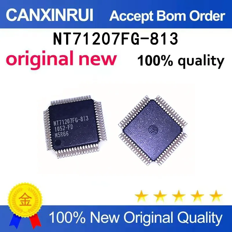 

（5-100 pieces）NT71207FG-813 NT71207FG QFP brand new in stock