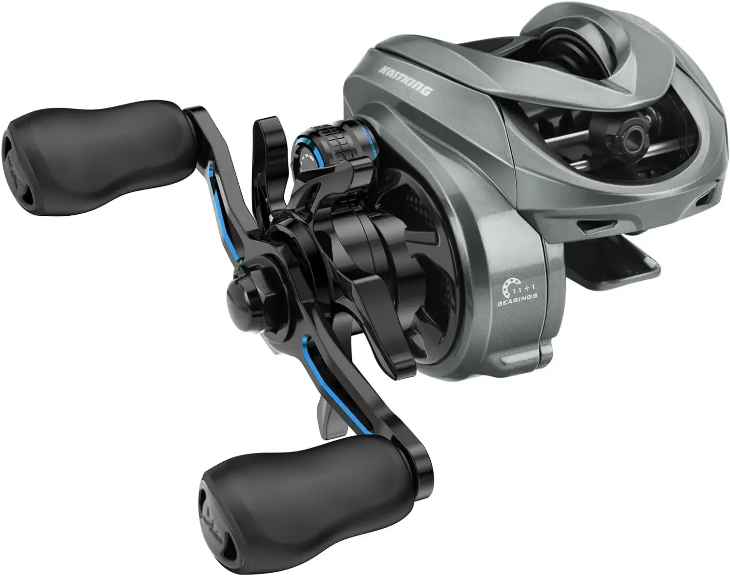 Kestrel Finesse Baitcasting Reel, Ultra-Lightweight, Only 4.5 oz, Easily Cast Lures Down to 1/32 oz, 11+1 Double Shield