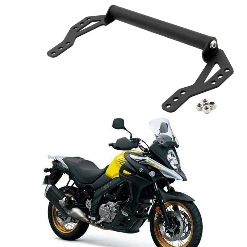 Motorcycle Phone Mount Bracket for Suzuki V Strom DL 650 650XT 2017-2022 Navigation Windshield GPS Phone Holder