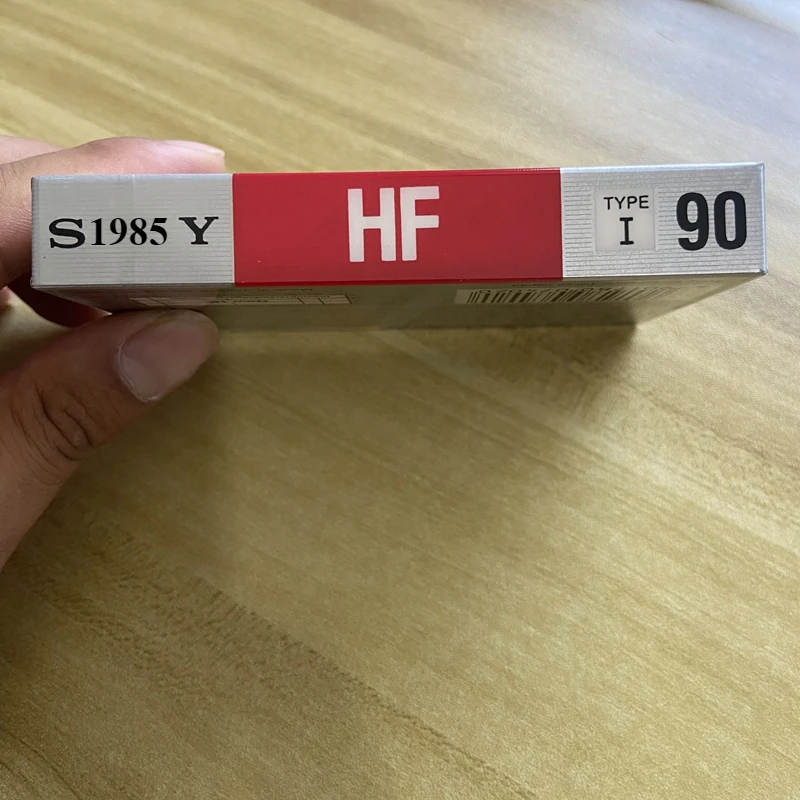 1PCS 1985 HF90 Minutes Blank Tape New High Clarity Magnetic Audio Tape Standard Cassette Blank Tape Tape Recorder Tapes