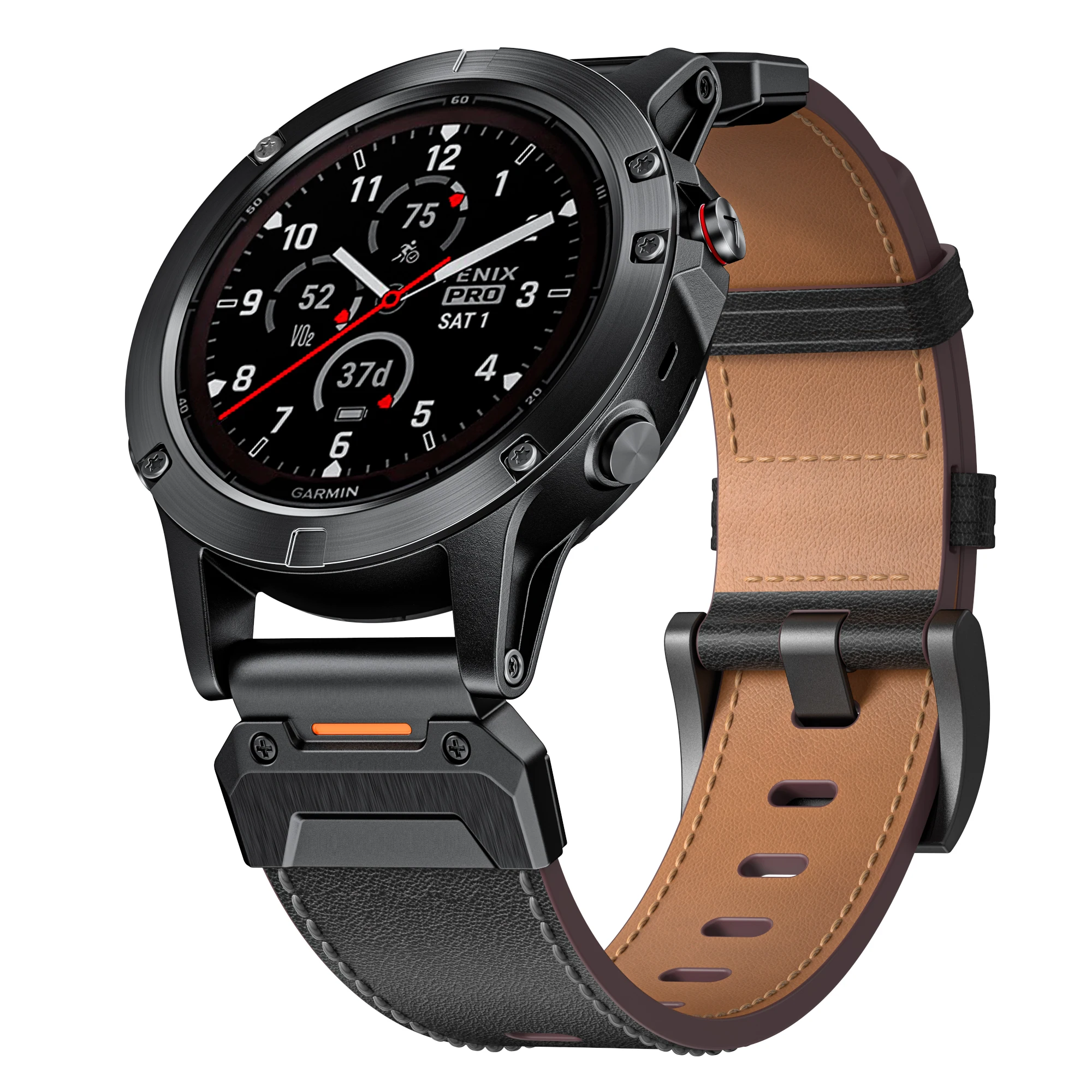 

Ремешок кожаный Quickfit для наручных часов Garmin Fenix 7 7X Pro/Epix Pro (Gen 2) 47 мм 51 мм/Forerunner 965 955 Solar Enduro2, 26 мм 22 мм