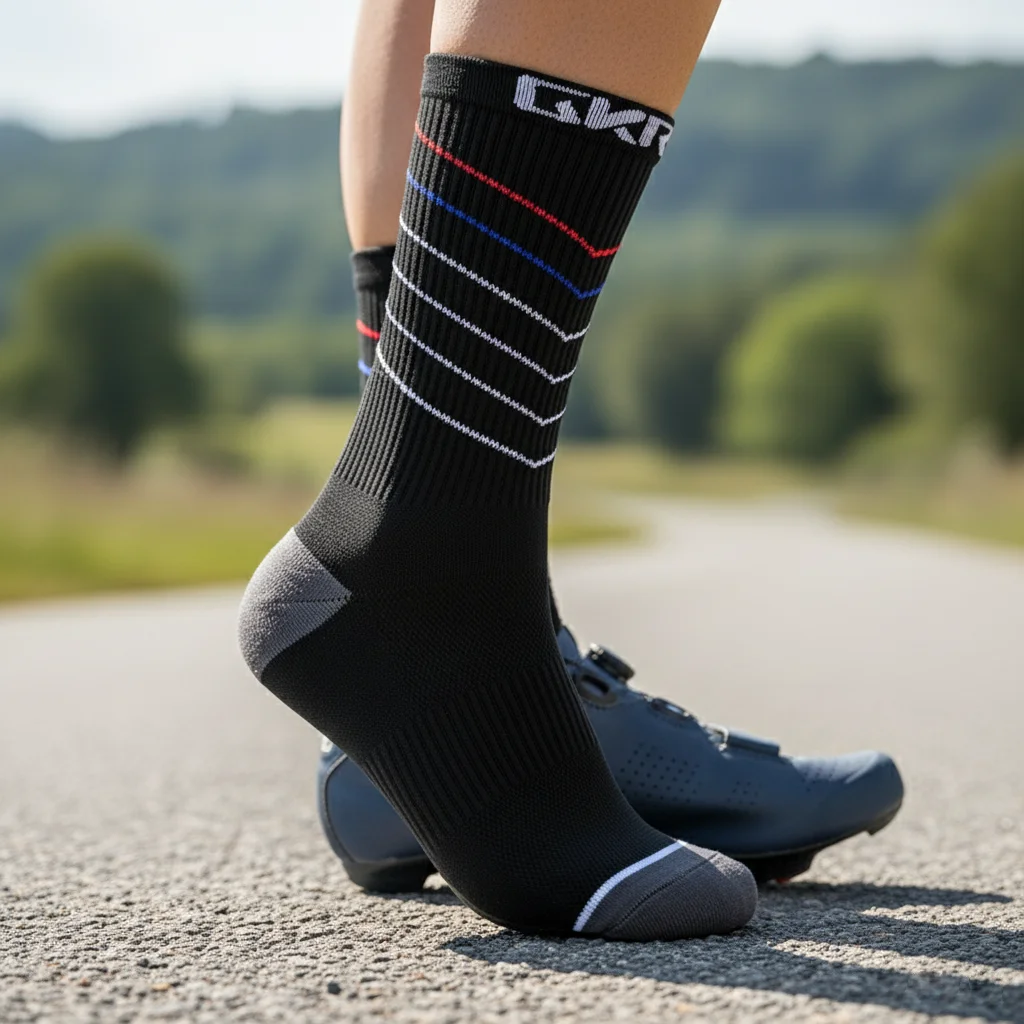 Männer Rad socken profession elle Straße MTB Fahrrad Frauen Kompression Rennen Outdoor Unisex Sport Rennrad Laufen MTB MTB kniehoch – Detail 2
