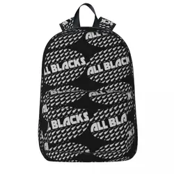 All Blacks Rugby Fern Design For Rugby Fans Backpacks Student Book bag Shoulder Bag Laptop Rucksack Fashion Children School Bag