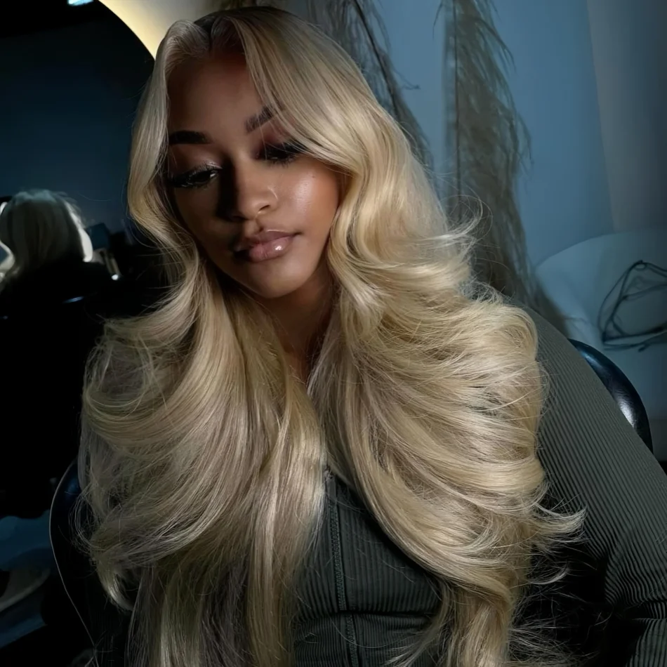 

200 Density Blonde Wig Human Hair 13x6 13x4 HD Lace Front Body Wave Human Hair Wig Brazilian Preplucked Wigs on clearance sale