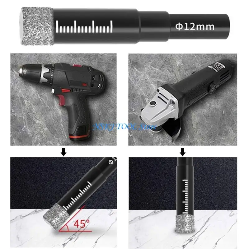 

L8RC Precise Diamonds Drill Bit Handled Diamonds Drill Bit Hole Cutter