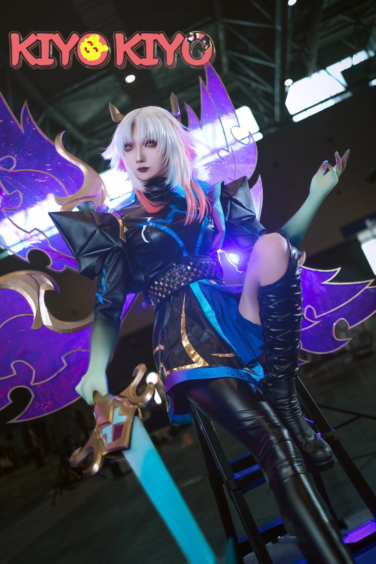 KIYO KIYO Kayle from LOL The Righteous Kayle Empyrean Cosplay Costume