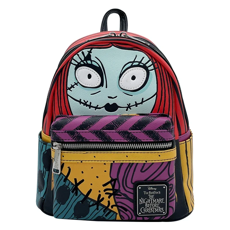 The Nightmare Before Christmas Backpack Cartoon Jack Sally Cosplay Women Fashion Brand Backpack Christmas Gifts