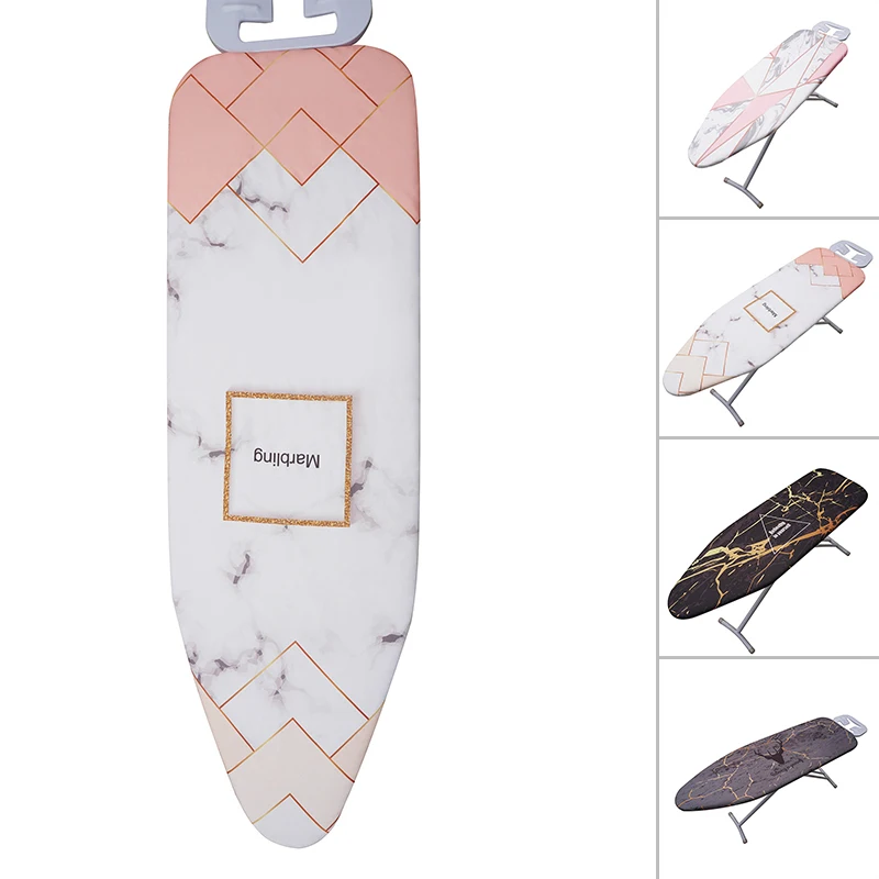 Household Ironing Board Cover Non Slip Thick Printed Heat Insulation Accessories 140x50cm Replacement Convenient