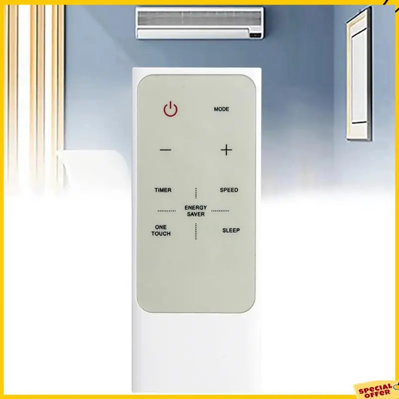 Controle remoto de substituição A24P RG15A (B)/E A/C para unidade de ar condicionado Midea EATC08RE1