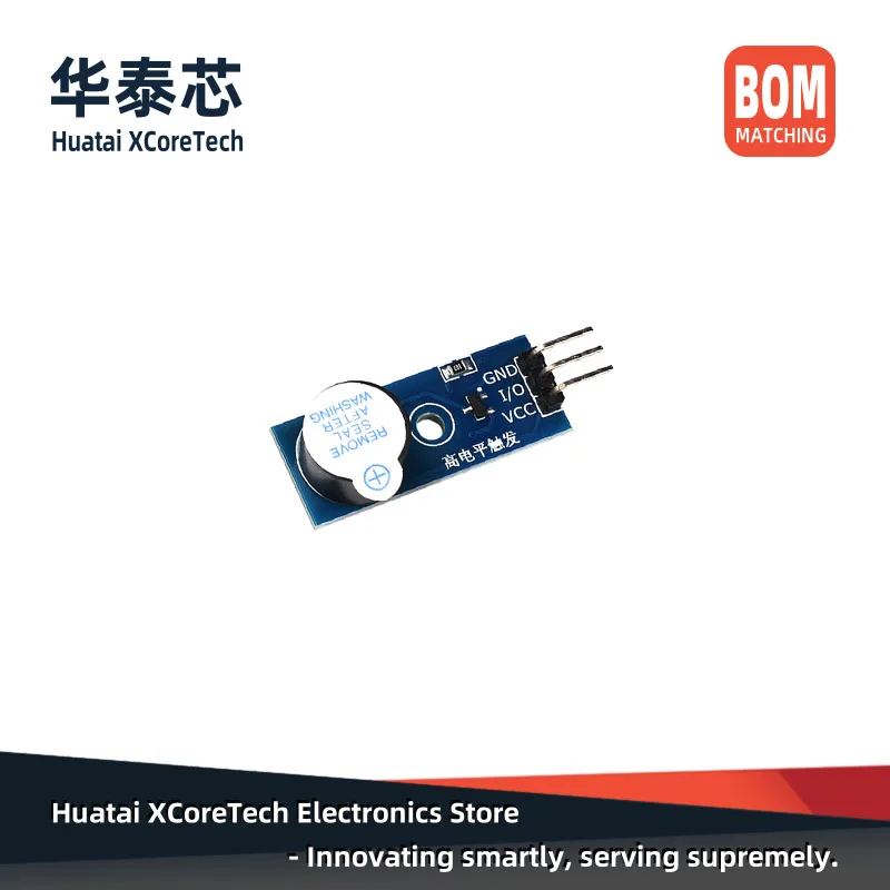 Module er dévoilé passif DIP, capteur de son, carte de commande er dévoilée de certes de bas niveau, composants acoustiques, 3.3-5V, 2 pièces