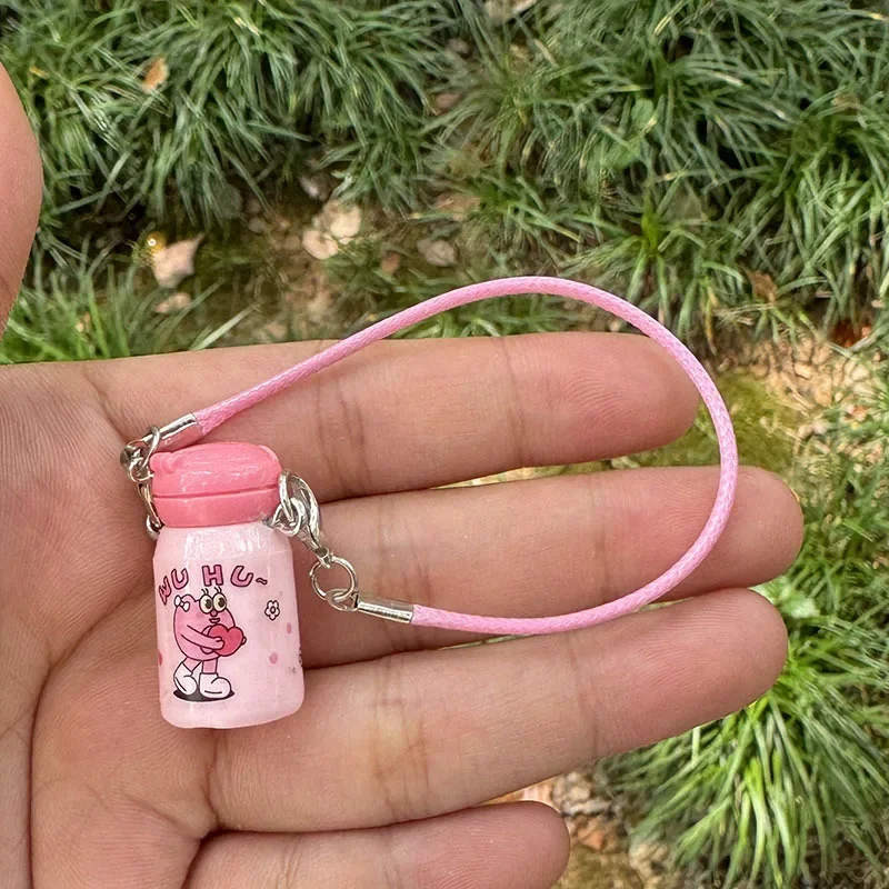 Mini bottiglia d'acqua per casa per bambini, tazza d'acqua, tazza isolante modello OB1 Labubu accessori per bambole decorazione per bambole fai da te in miniatura