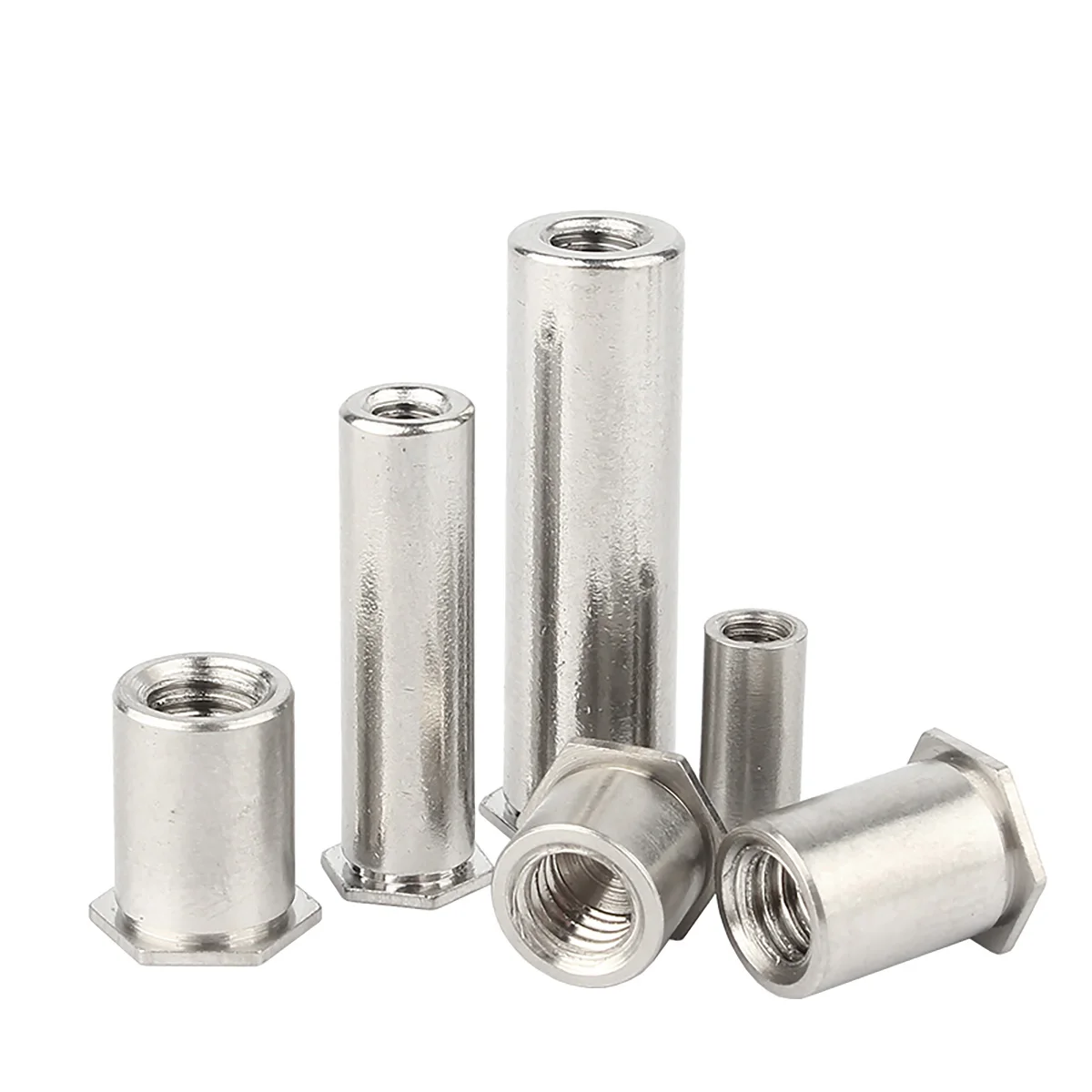 304 Stainless Steel Blind Hole Rivet  / Pressure Plate Stud