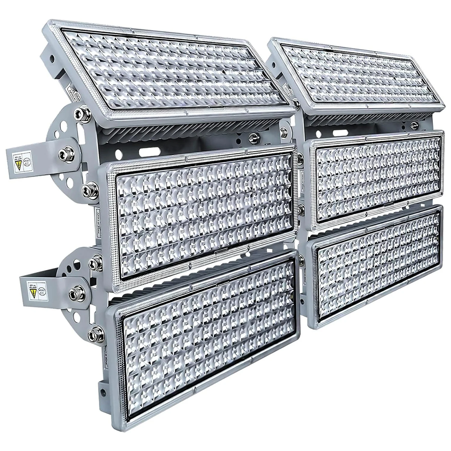 600W LED Flood Lights Outdoor 300W Stadium Lights 2 Pack Arena Lights 600 Watt 60000LM 6500K Exterior IP67 Waterproof Playground