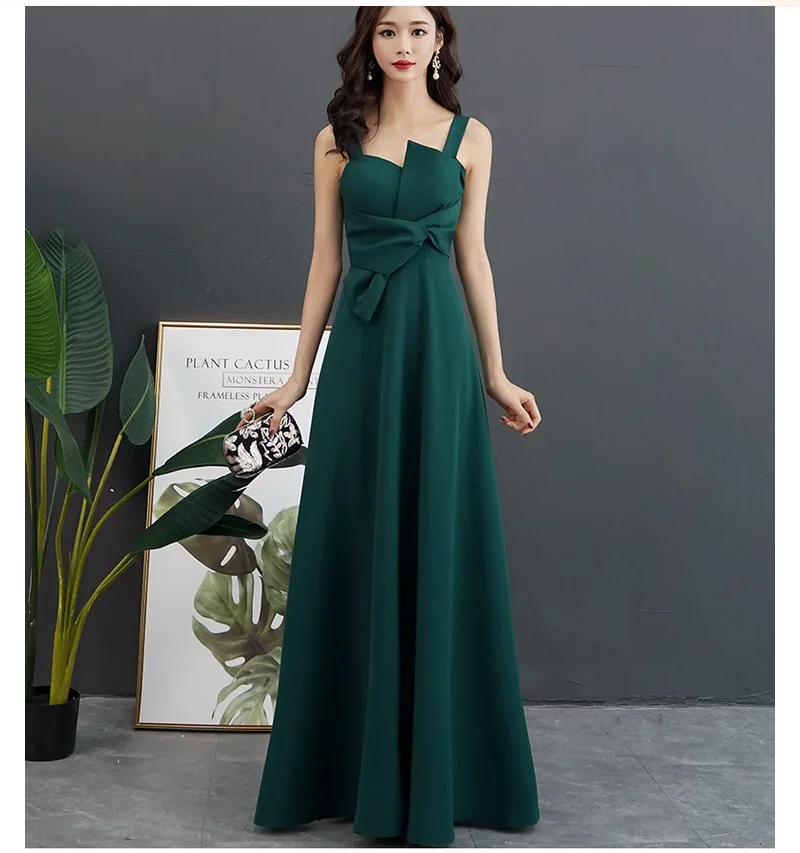 

Banquet Evening Dress Female Host Sexy One Shoulder Party Evening Dress