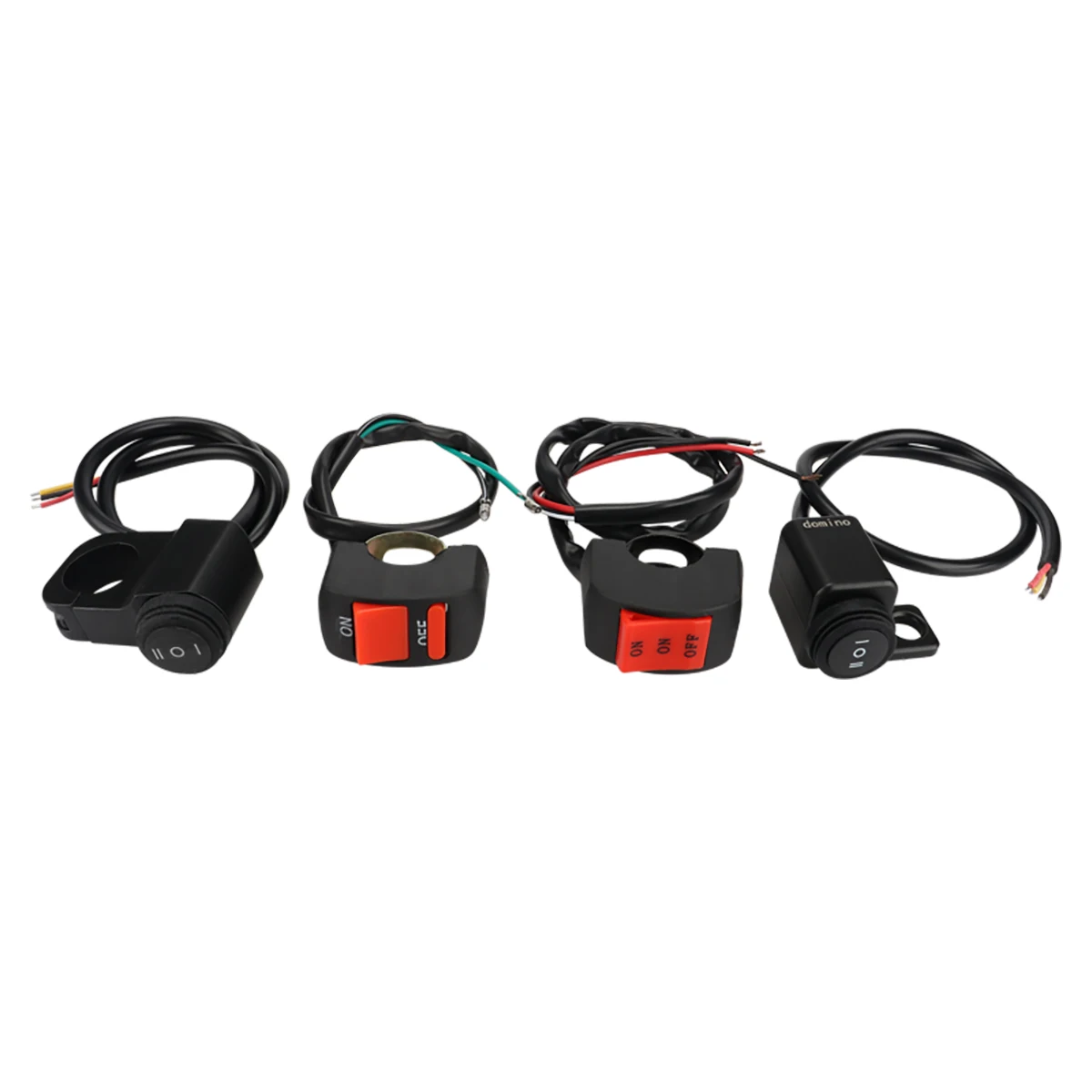 Motorcycle Ignition Switch Universal Moto Handlebar Flameout Switch ON OFF Button DC12V Signal light Control Retrofit Switch