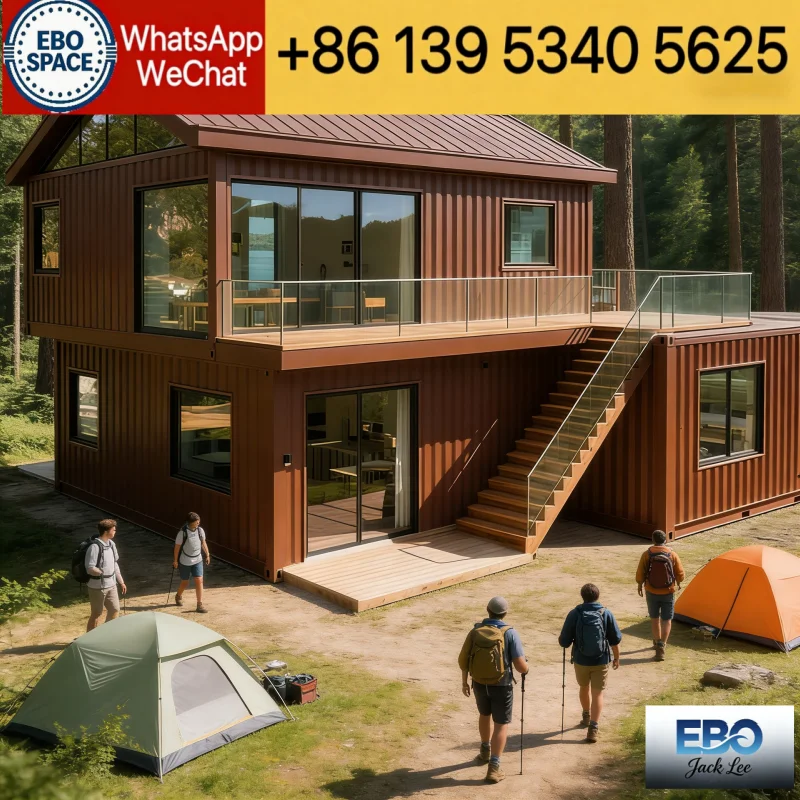 High Quality Expandable Container House Modular Design for Residential Luxury Projects