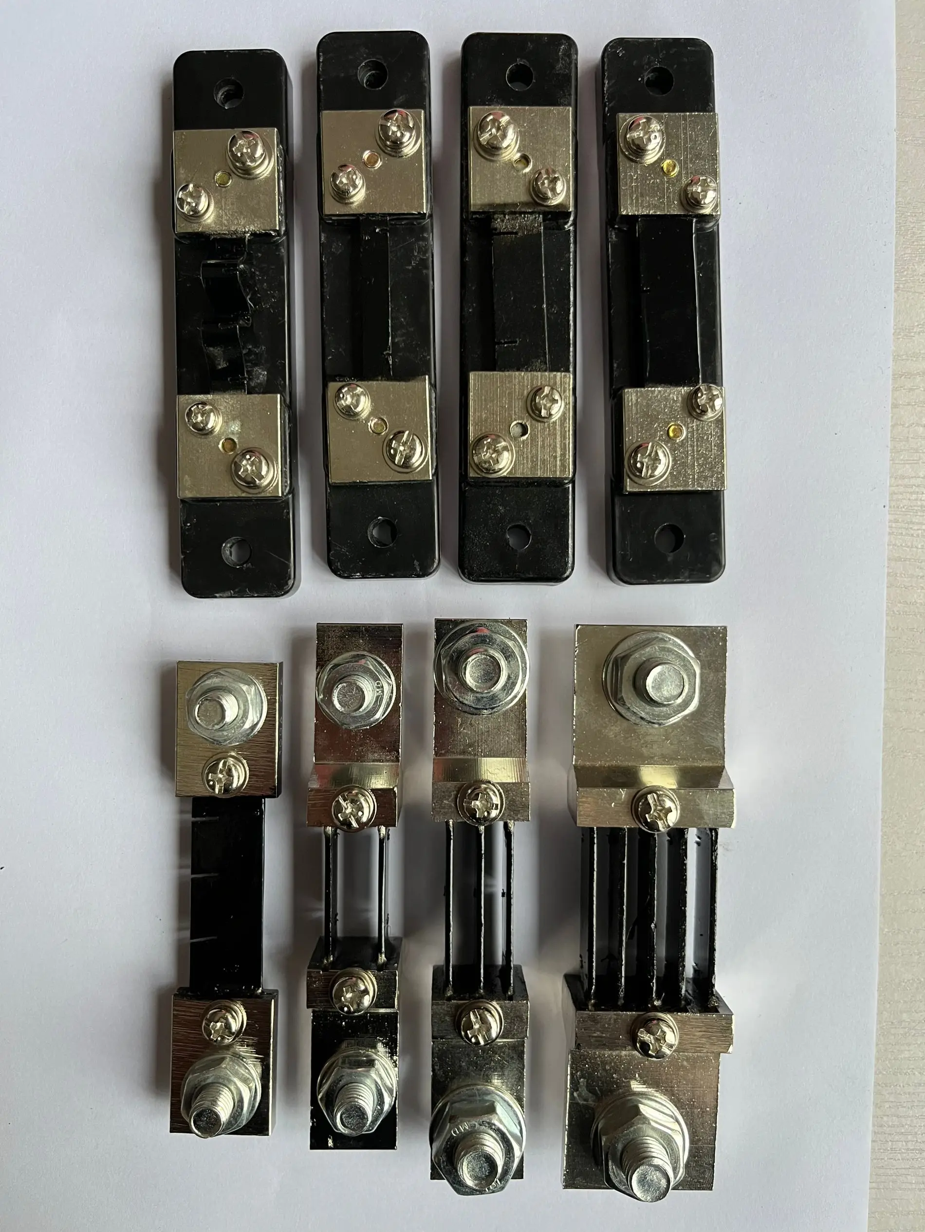 FL-2 Rezystor bocznikowy 20A 30A 50A 75A 100A 75mV dla amperomierza prądu stałego Analogowy miernik panelowy Zewnętrzny dzielnik rezystancji bocznikowej FL-2