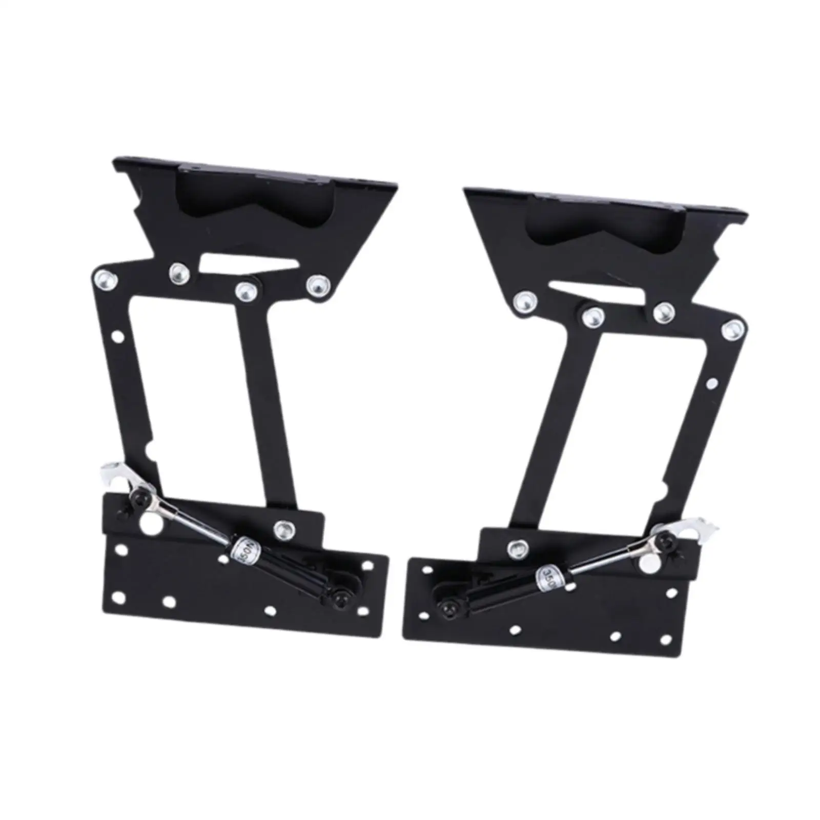 2 Pieces Table Hydraulic Lifting Hinge Heavy Duty Desk Lifter for Home Use