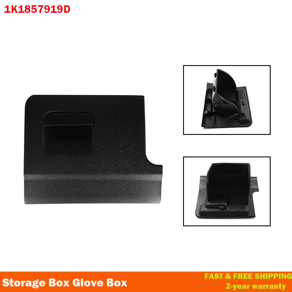 1K1857919D LHD Driver Side Black Storage Box Glove Box Drawer Trash Box For EOS Golf Jetta Scirocco 1K1 857 919D