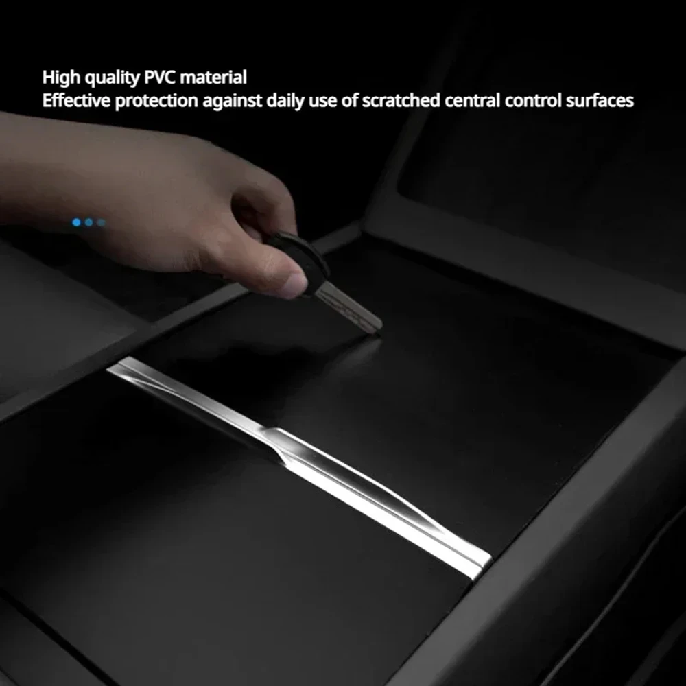 Car Central Control Panel for Tesla New Model 3+ 2024 Console Cover Panel Patch Protective Sticker for Model 3 Highland 2024