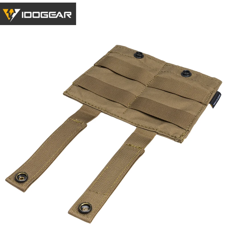 IDOGEAR Tattico 5.56 Custodia per caricatore Fast Draw MOLLE Mag Pouch Carrier Doppio aperto Top Gear 3554