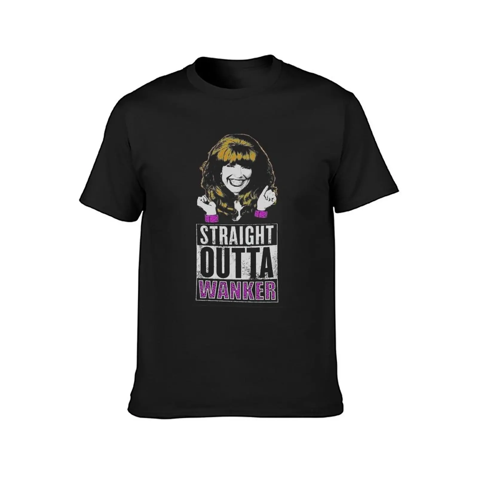 Peggy Bundy parody Straight Outta Wanker T-Shirt new edition animal prinfor boys mens workout shirts