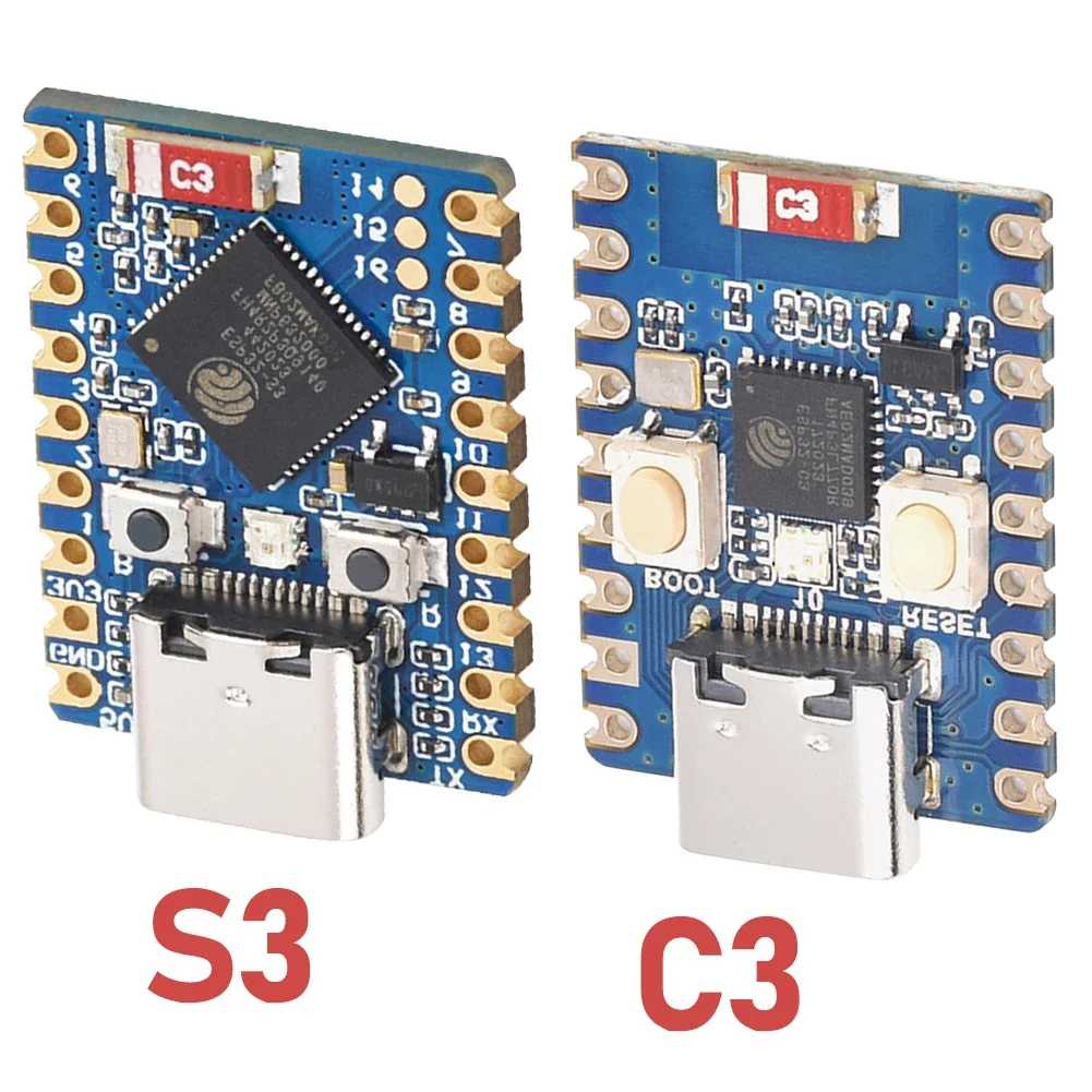 ESP32-S3-Zero Mini Development Board ESP32-S3FH4R2 Dual-Core Support 2.4GHz Wi-Fi and BT 5 160/240MHz Running Frequency