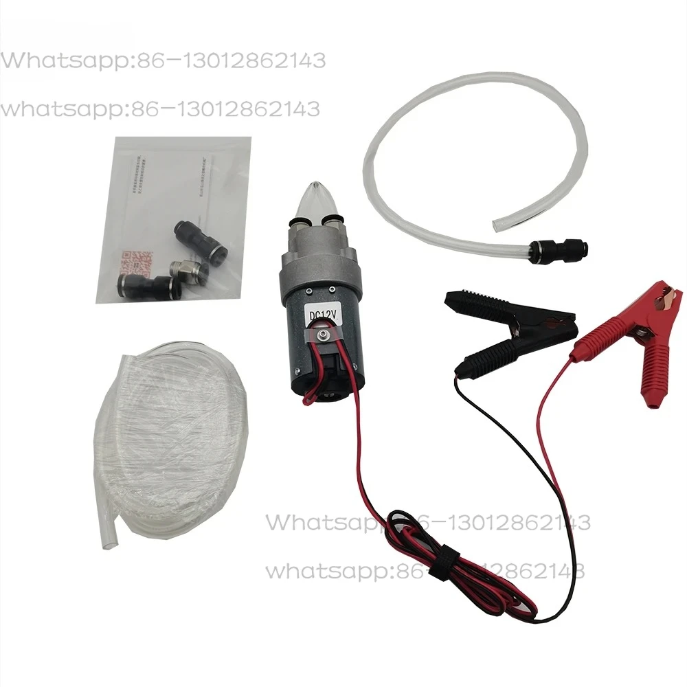 O conjunto inteiro DIY Mini bomba  óleo DC 12V bomba  óleo de transferência de óleo