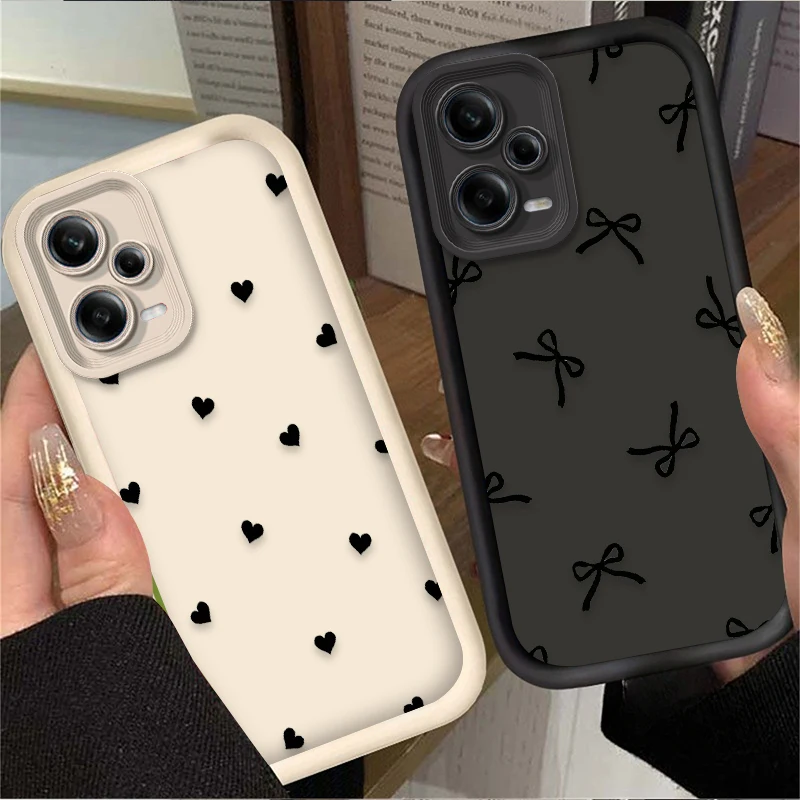 Cover Carina Per Xiaomi Mi Note 10: Custodia In Silicone Morbido Con Stampa Cartoon Per Ragazze