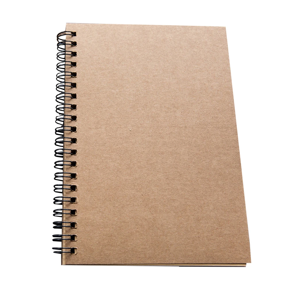 

2 Pcs Sketch Notebook Paper Sketchbook Sketchbooks Spiral Coil Notepad Blank