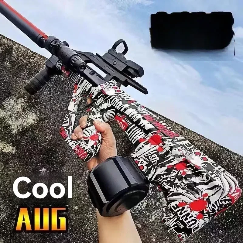 

AUG Hydrogel Guns Electric Manual 2 Modes Toy Guns Antistress Water Paintball Model Airsoft Weapons for Adults Boys CS Fighting