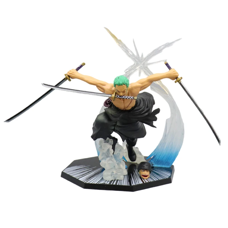 Figurka Anime One Piece Luffy GK Roronoa Zoro Trzy-mieczowy Sa-maximum Manga Anime Statua Figurka Kolekcjonerska Model Zabawka — zdjęcie 5