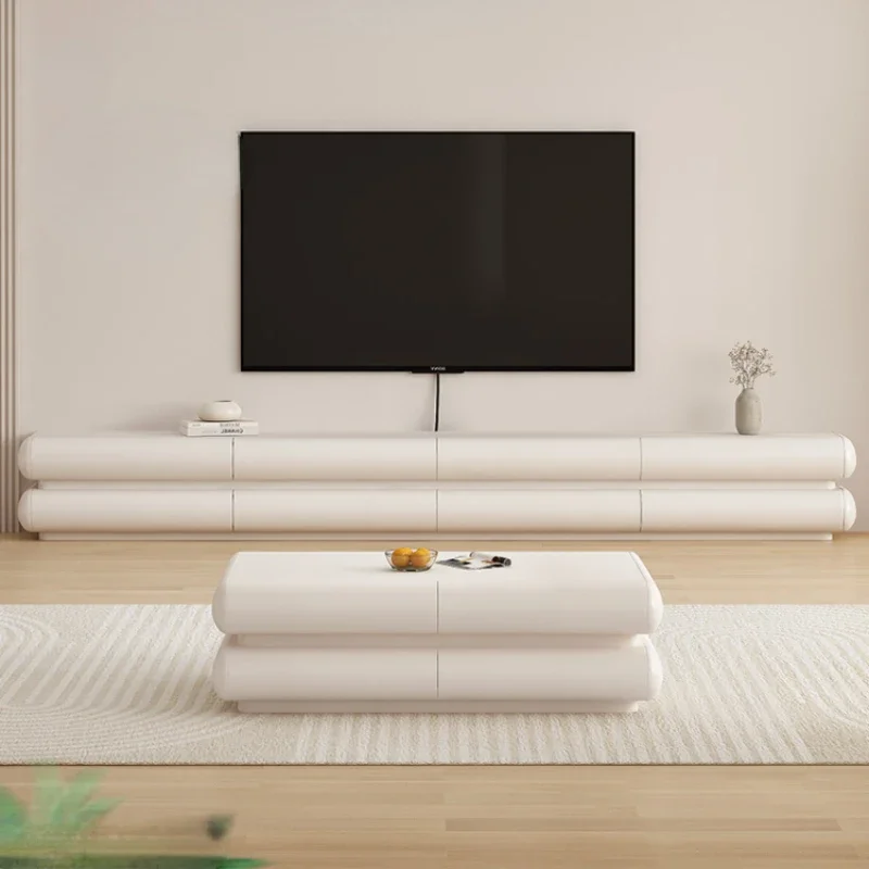 

Innovative Wood Tv Cabinets Wall White Floor Living Room Tv Table Display Storage Modern Mobili Per La Casa Household Goods